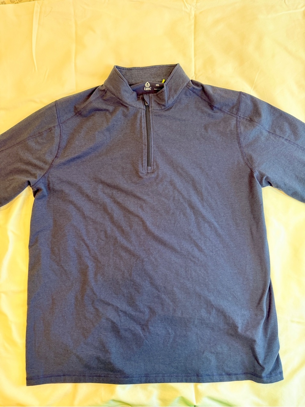 Men's Quarter-Zip Pullover Sweatshirt - Navy